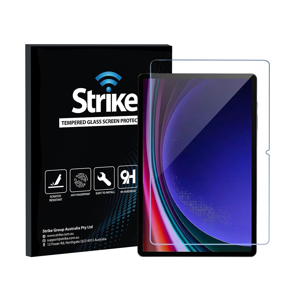 Strike Tempered Glass Screen Protector for Samsung Galaxy Tab S10 FE/S9 FE/S9/S8/S7