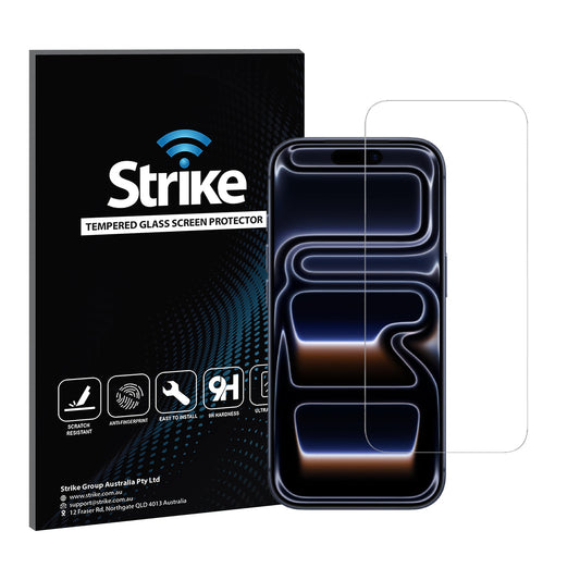 Strike Tempered Glass Screen Protector for Apple iPhone 17 Pro