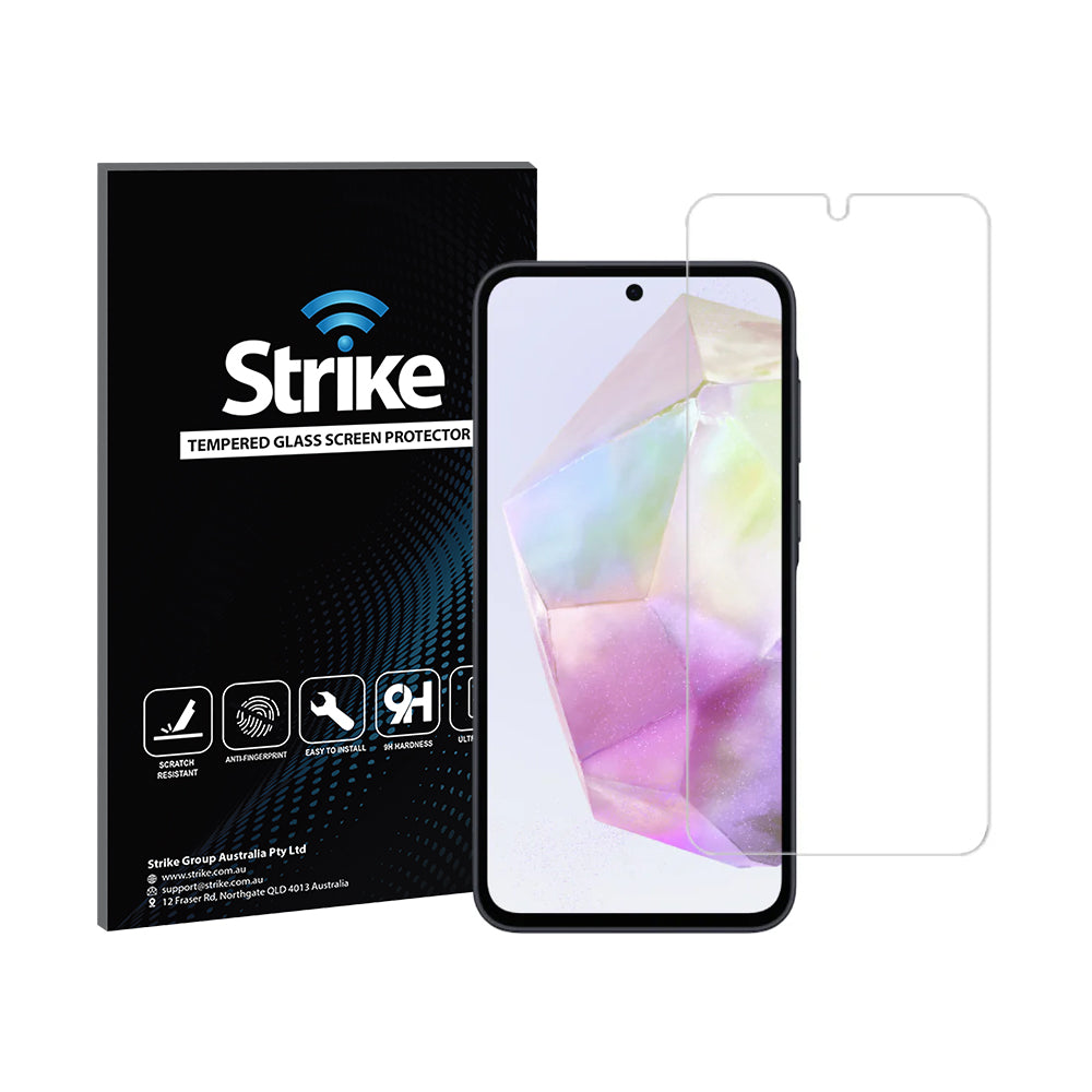 Strike Tempered Glass Screen Protector for Samsung Galaxy A35