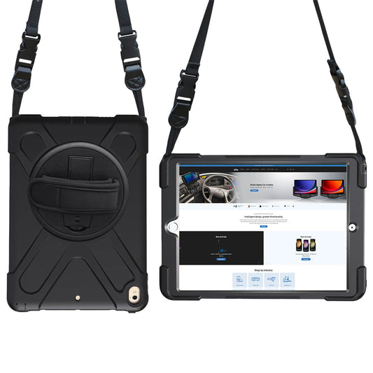 Strike Rugged Case with Hand Strap and Lanyard for Apple iPad Pro 10.5" & iPad Air 3