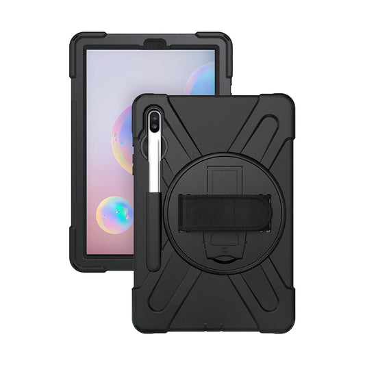 Strike Rugged Case with Hand Strap and Lanyard for Samsung Galaxy Tab S6