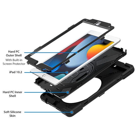 Strike Protector Case for Apple iPad 10.2 (7th Gen, 8th Gen, 9th Gen)