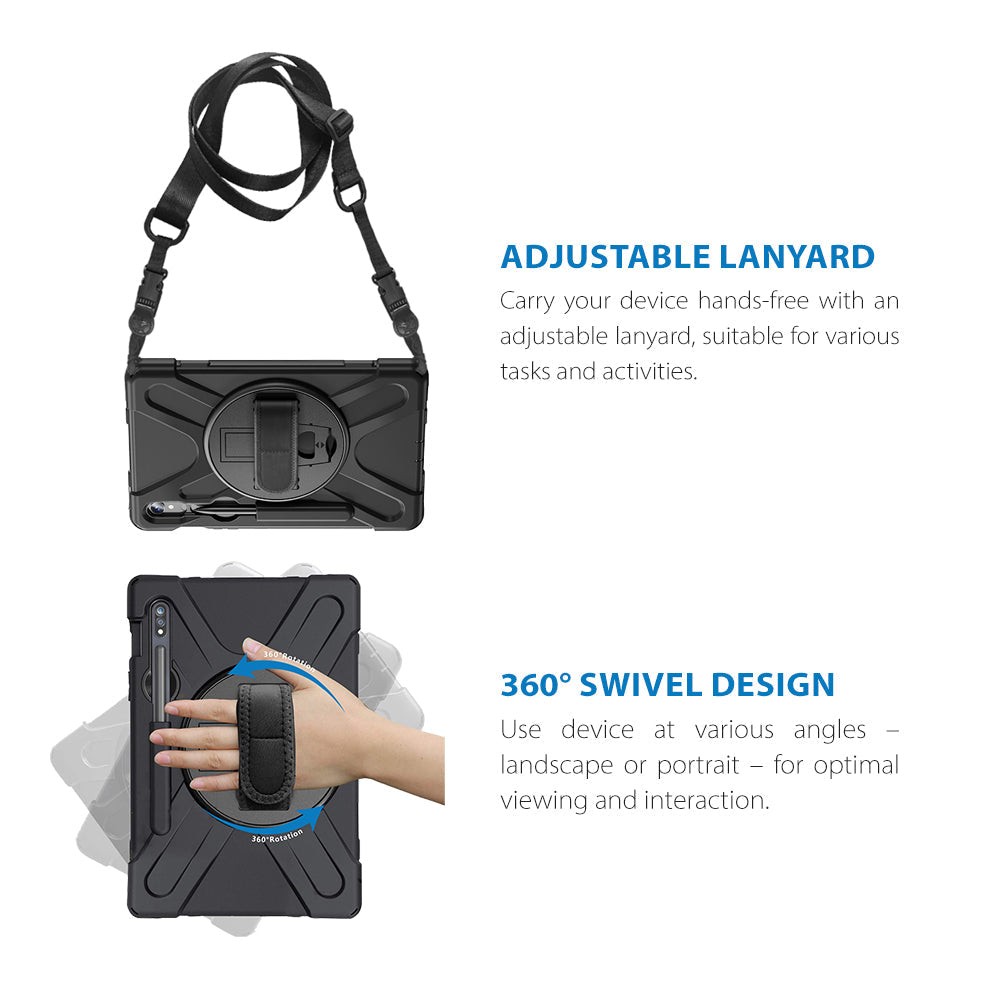 Strike Protector Case for Samsung Galaxy Tab S10 Lite/S10 FE/S9 FE/S9/S8/S7