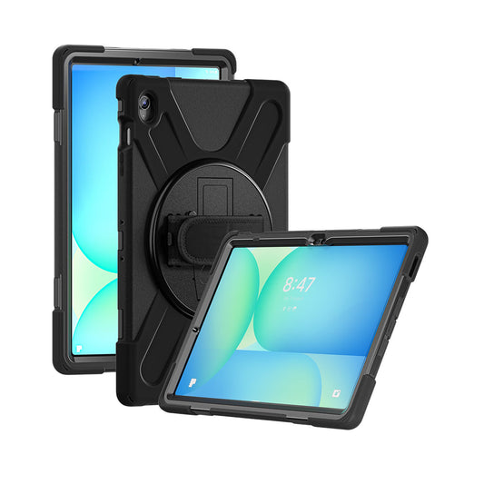 Strike Rugged Case with Hand Strap and Lanyard for Samsung Galaxy Tab S10 FE+