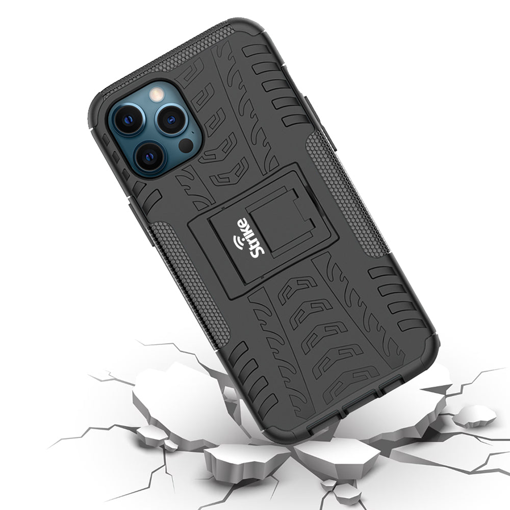 Strike Rugged Phone Case for Apple iPhone 12 Pro Max (Black)