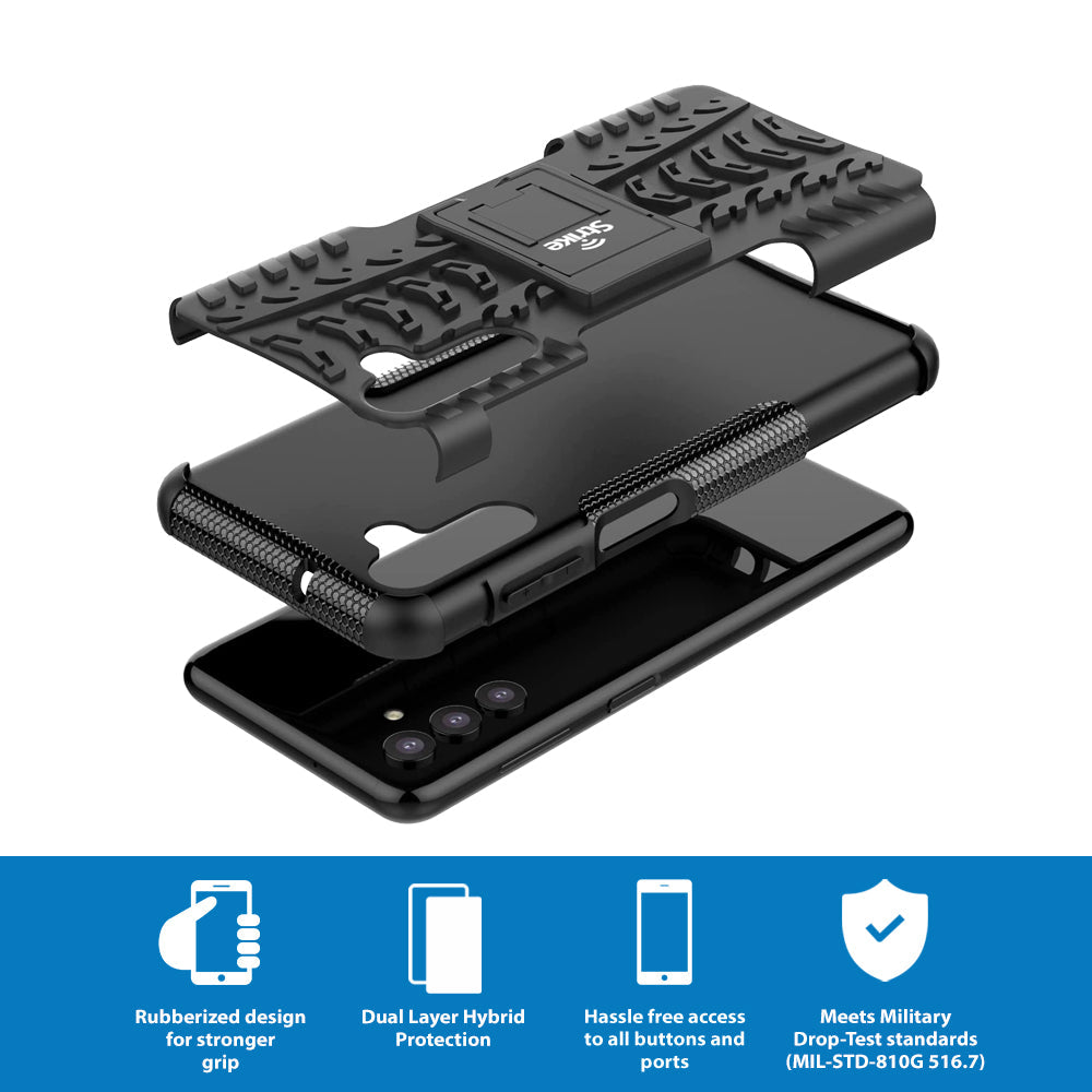 Strike Rugged Case for Samsung Galaxy A13 5G (Black)
