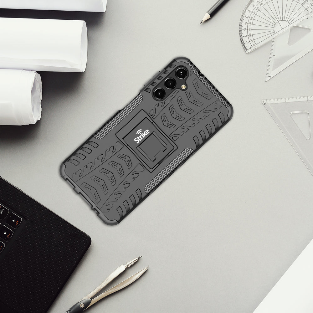 Strike Rugged Case for Samsung Galaxy A14 (Black)