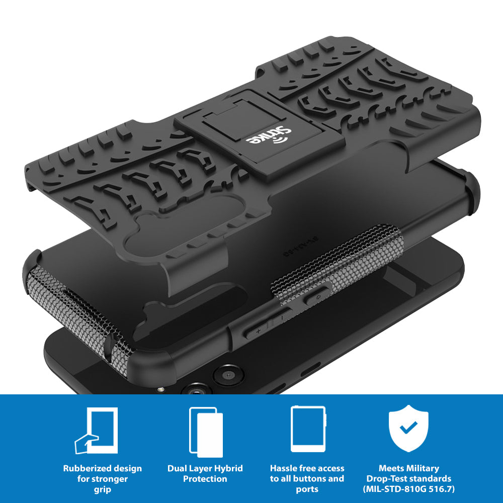 Strike Rugged Case for Samsung Galaxy A34 5G (Black)