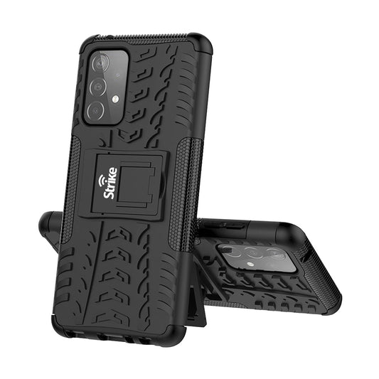 Strike Rugged Phone Case for Samsung Galaxy A52 (Black)