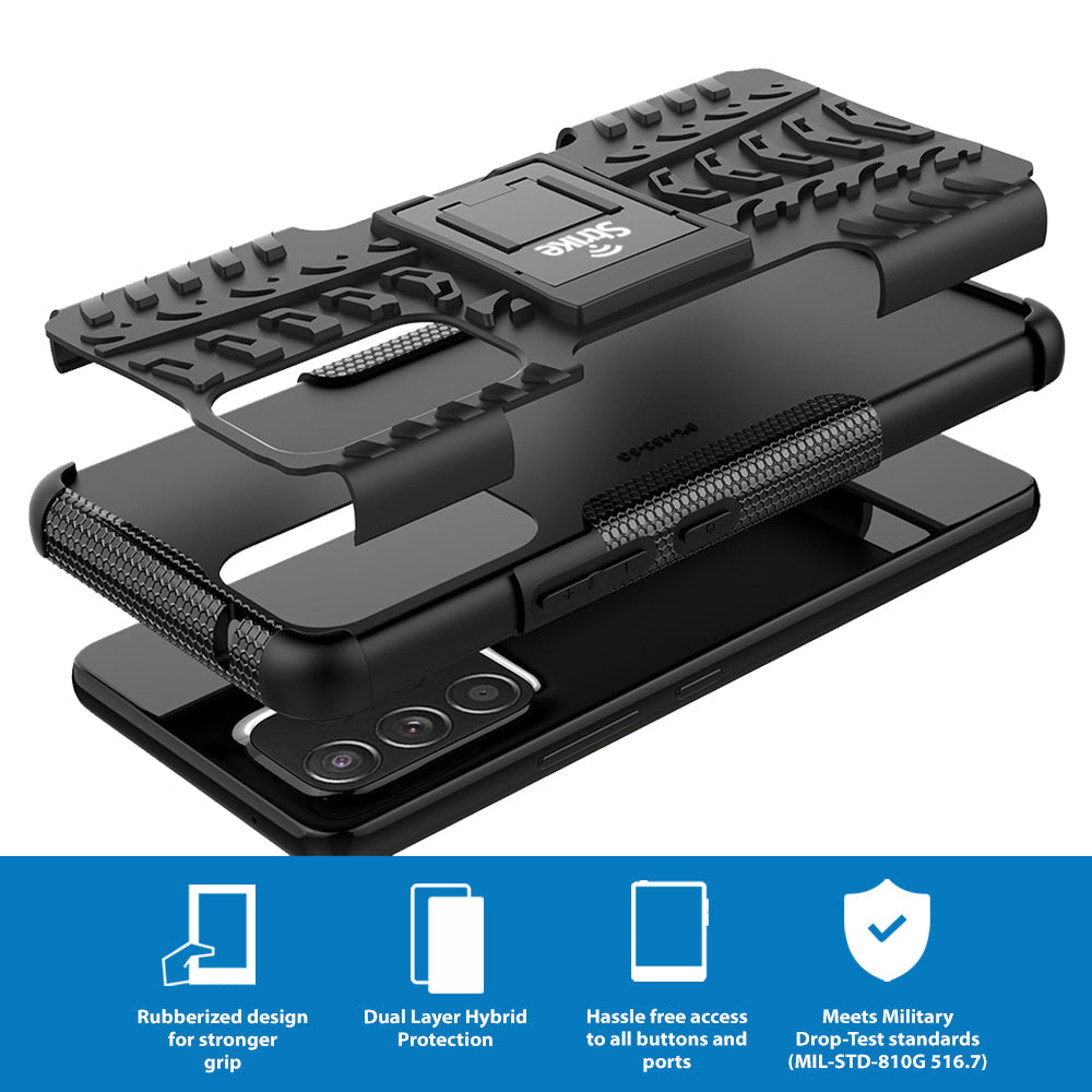 Strike Rugged Case for Samsung Galaxy A53 5G (Black)