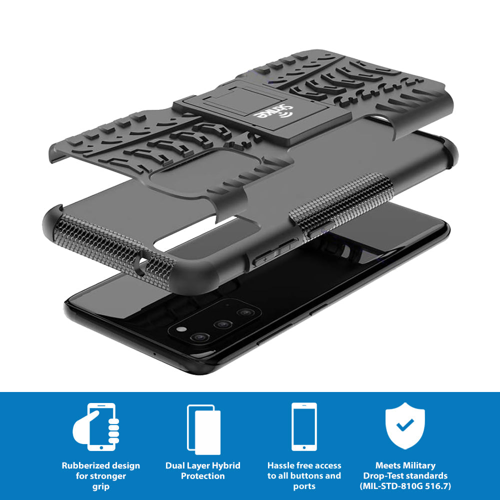 Strike Rugged Case for Samsung Galaxy S20 5G (Black)