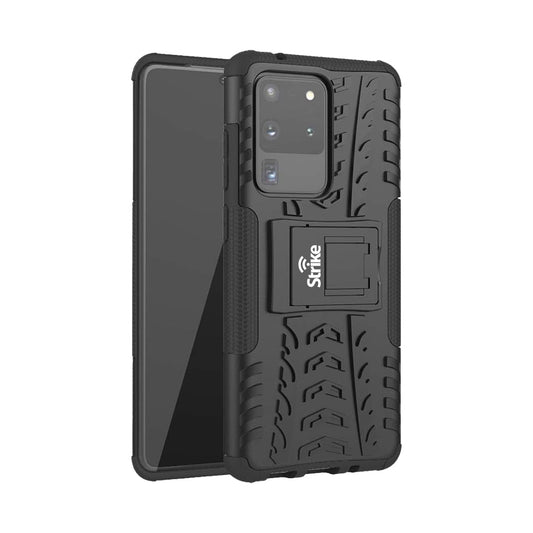Strike Rugged Phone Case for Samsung Galaxy S20 Ultra 5G (Black)