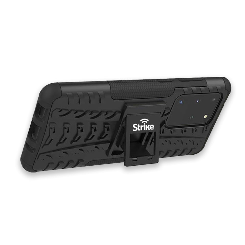 Strike Rugged Phone Case for Samsung Galaxy S20 Ultra 5G (Black)