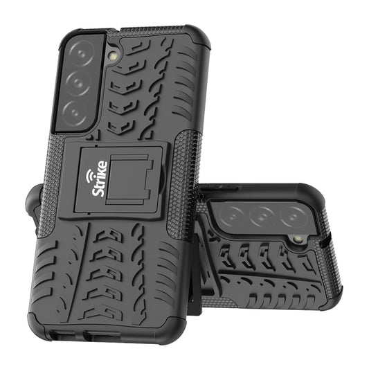 Strike Rugged Case for Samsung Galaxy S22 (Black)