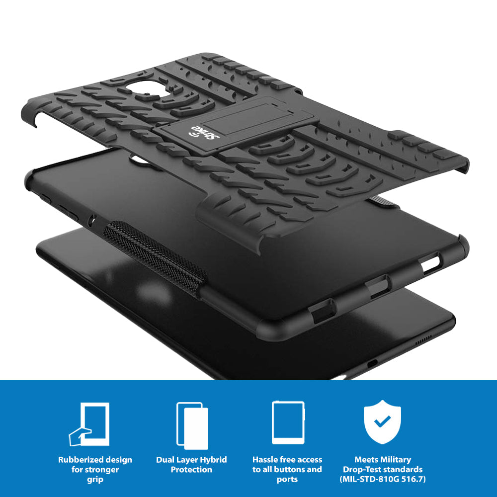 Strike Rugged Tablet Case for Samsung Galaxy Tab A 10.5" (2018 - Black)