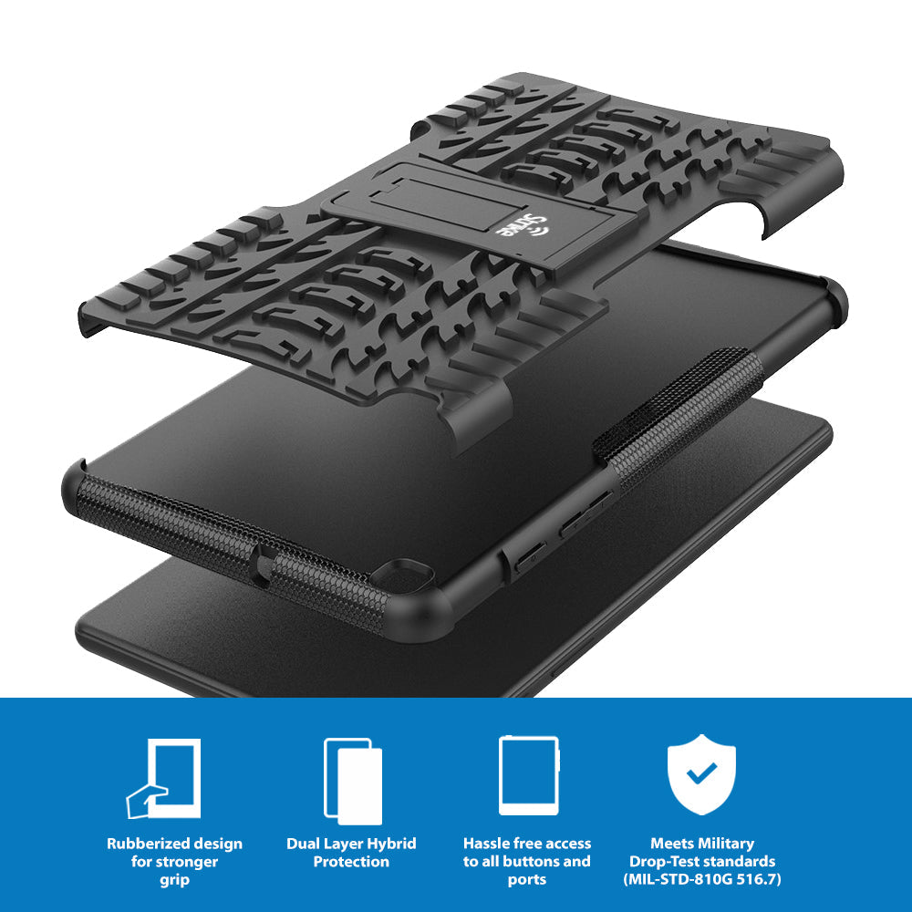 Strike Rugged Case for Samsung Galaxy Tab A 8" (2019 - Black)