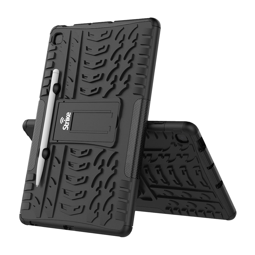 Strike Rugged Tablet Case for Samsung Galaxy Tab S6 Lite (2020/2022/2024) (Black)