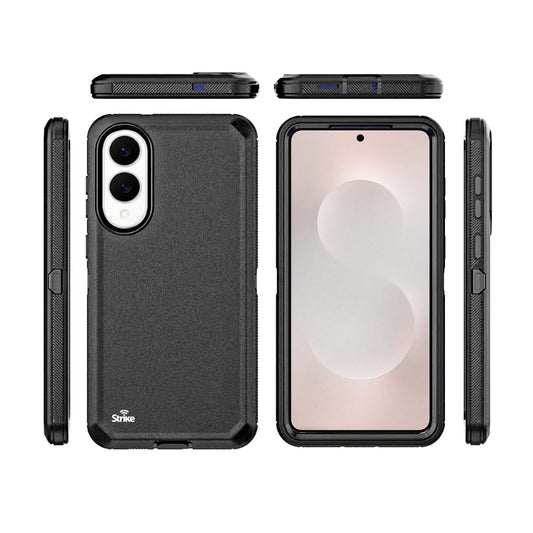 Strike Rugged Case for Samsung Galaxy S25 Edge (Black)