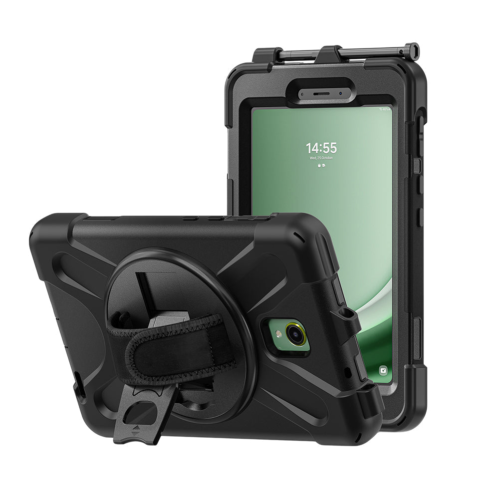 Strike Rugged Case with Hand Strap and Lanyard for Samsung Galaxy Tab Active5/3