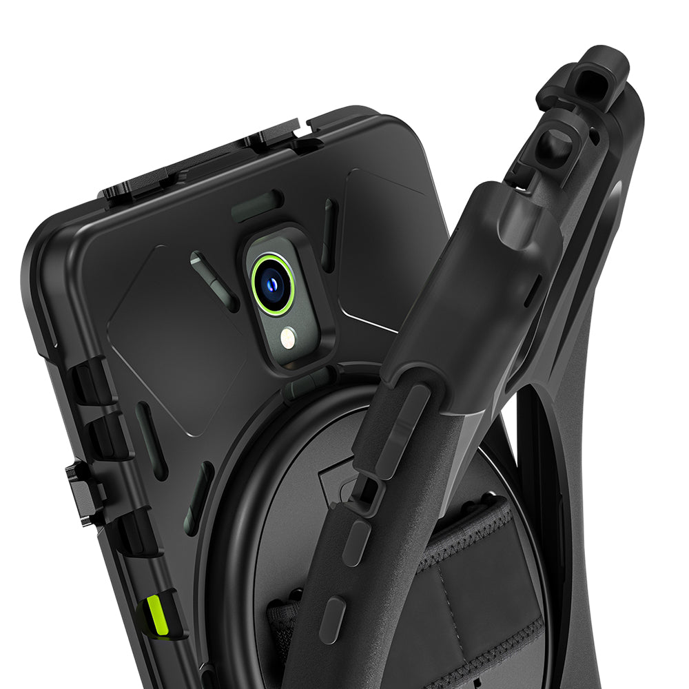 Strike Rugged Case with Hand Strap and Lanyard for Samsung Galaxy Tab Active5/3