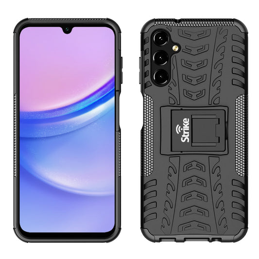 Strike Rugged Case for Samsung Galaxy A15 (Black)