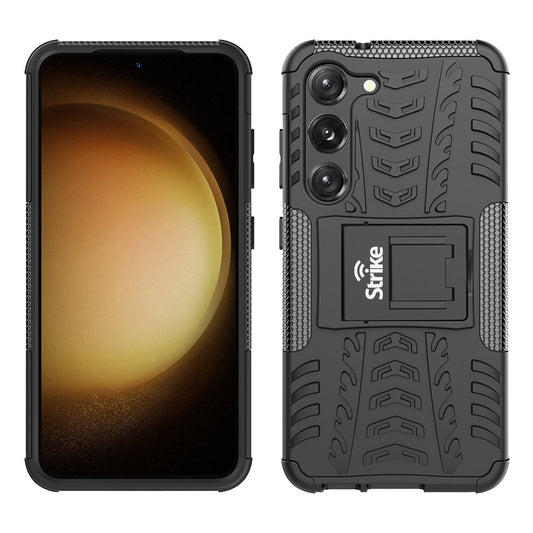 Strike Rugged Case for Samsung Galaxy S23 Plus (Black)