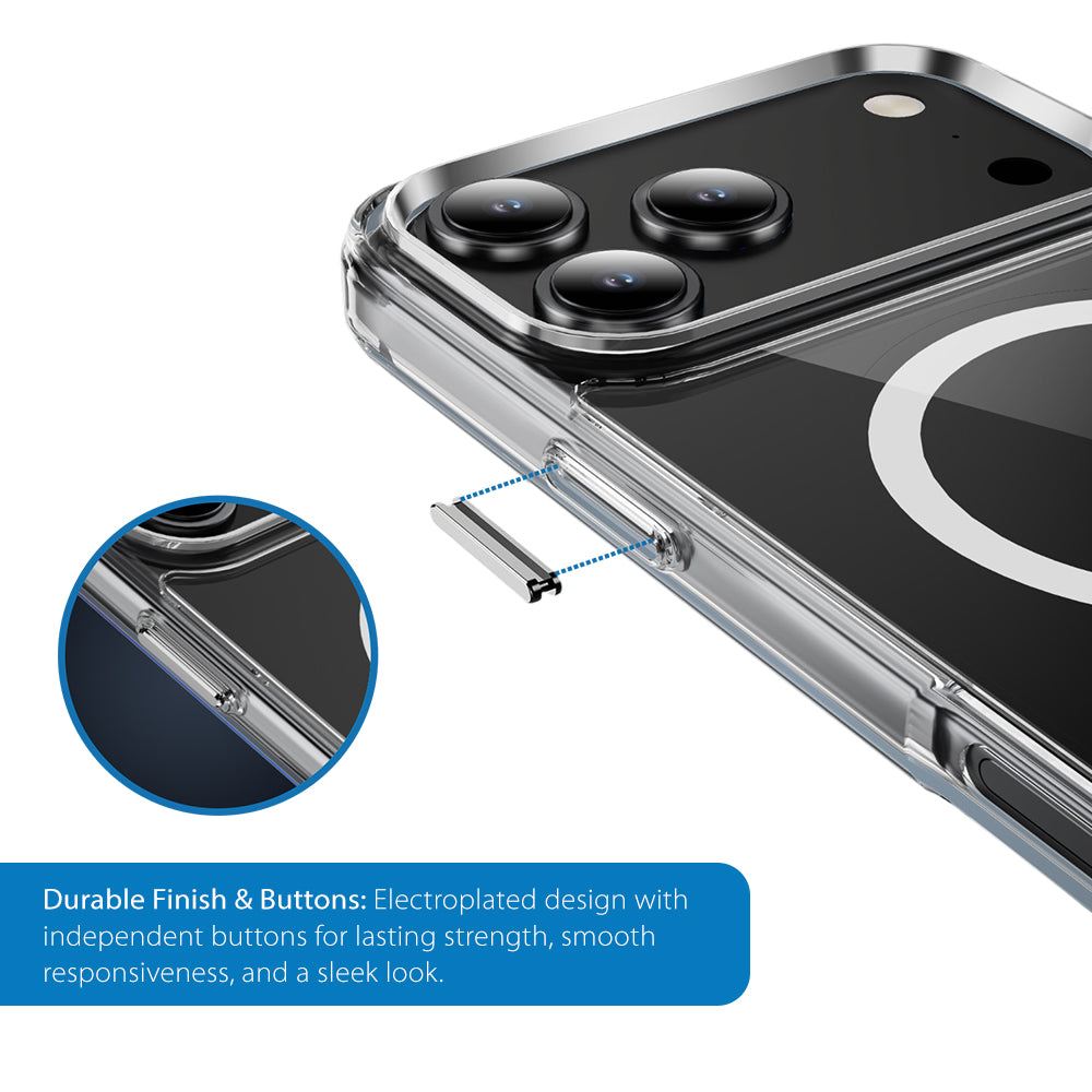 Apple iPhone 17 Pro Max Clear Case with MagSafe Compatibility