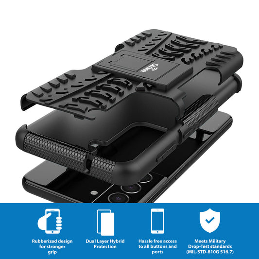 Strike Rugged Case for Samsung Galaxy S21 FE 5G (Black)