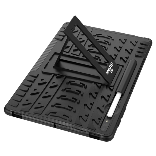 Strike Rugged Case for Samsung Galaxy Tab S9 FE+ (Black)