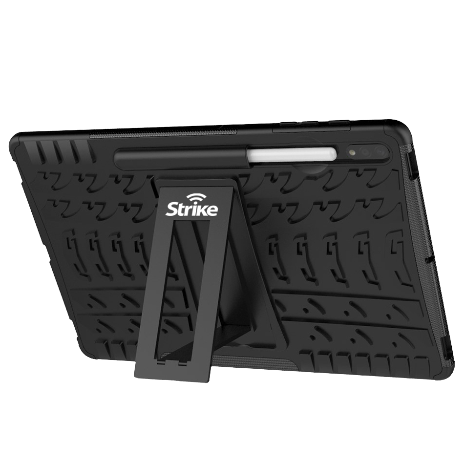 Strike Rugged Case for Samsung Galaxy Tab S9 FE+ (Black)