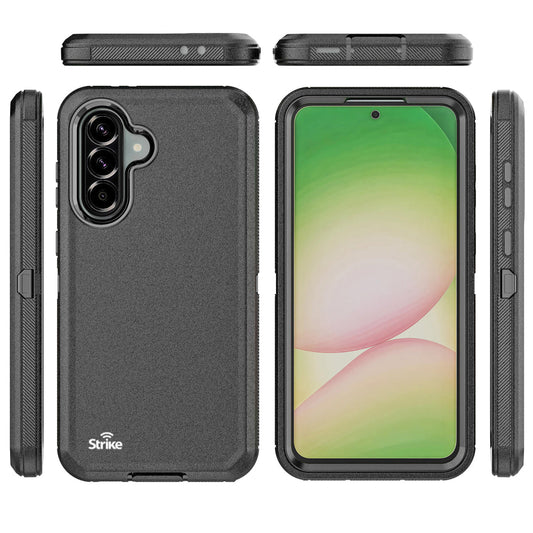 Strike Rugged Case for Samsung Galaxy A36 (Black)