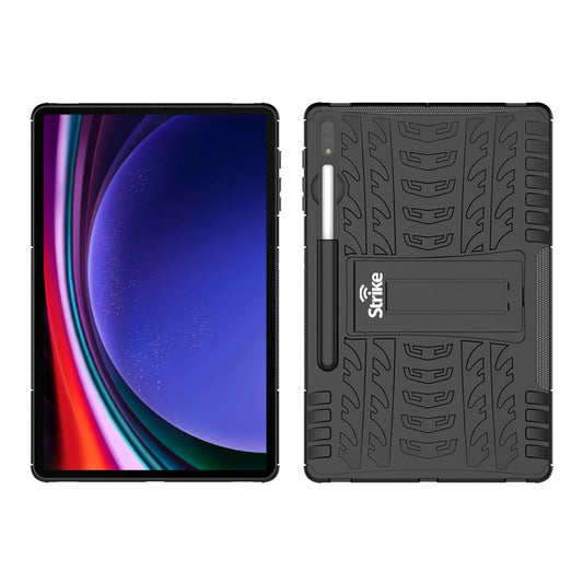 Strike Rugged Case for Samsung Galaxy Tab S10 Lite/S10 FE/S9 FE (Black)