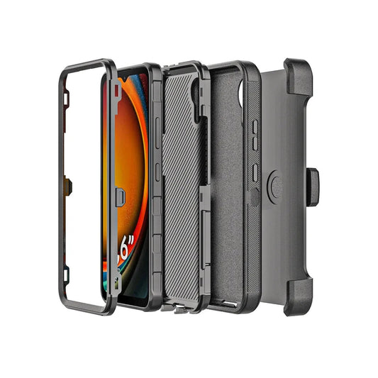 Strike Rugged Case with Belt Clip for Samsung Galaxy XCover7 (Black)
