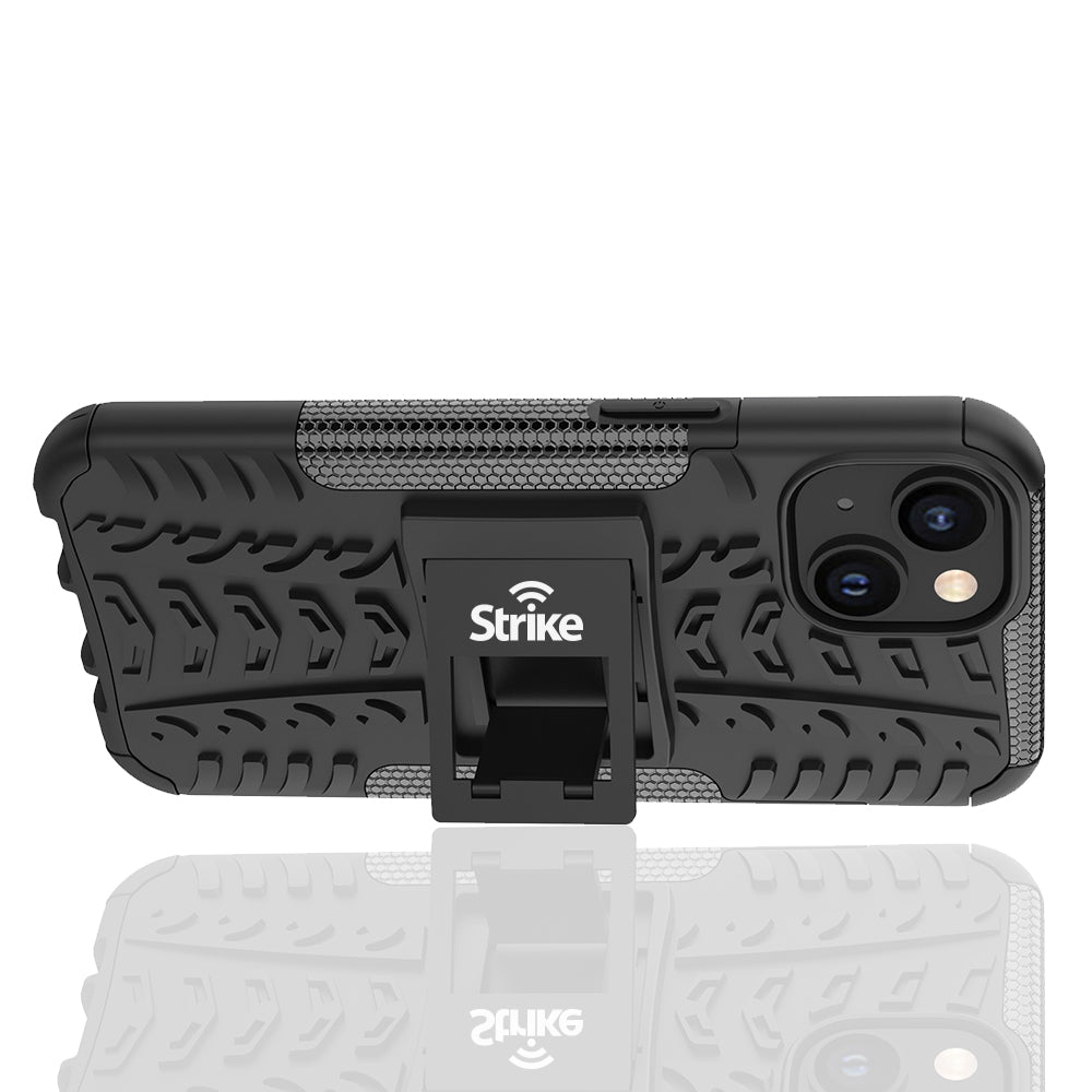 Strike Rugged Case for Apple iPhone 15 (Black)