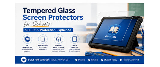 Tempered Glass Screen Protectors for Schools: 9H, Fit & Protection Explained
