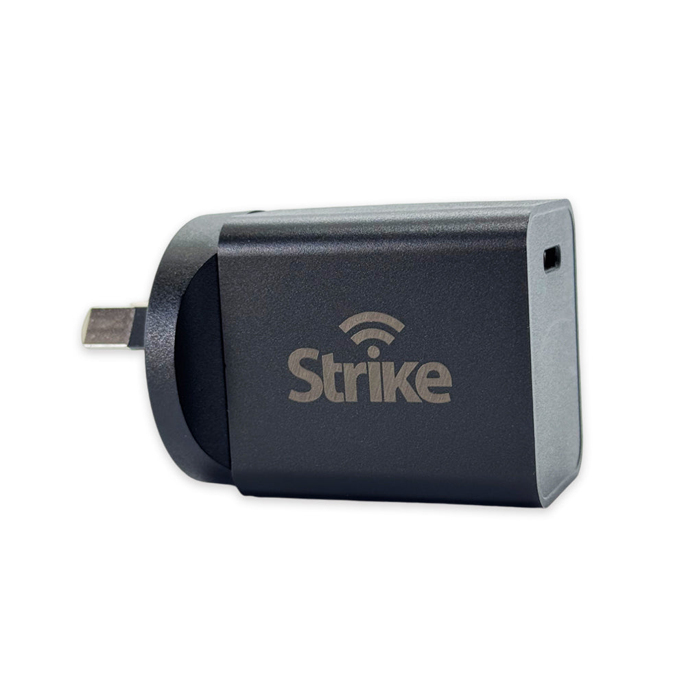Strike 30W USB-C PD Fast Wall Charger & Cable Bundle