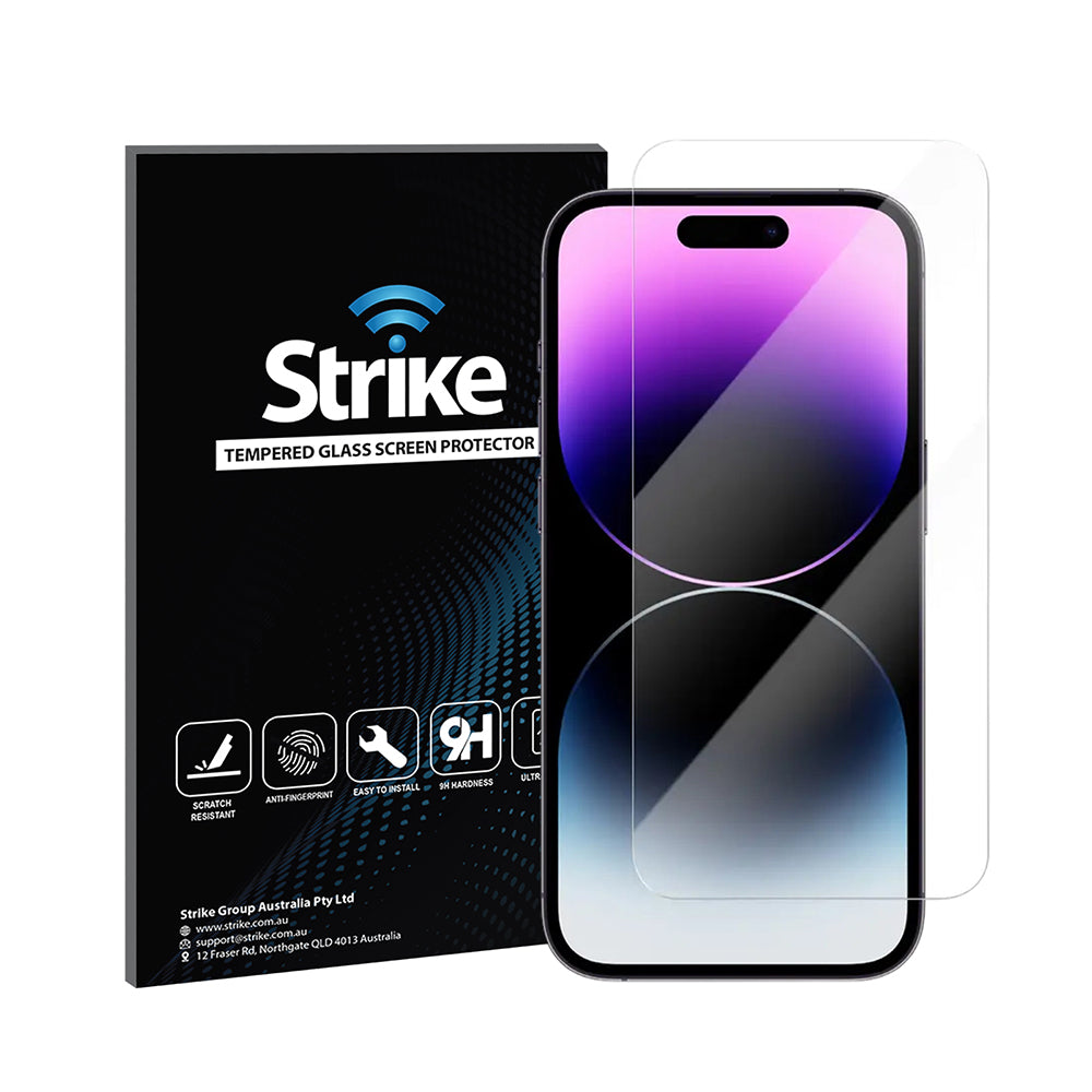 Strike Tempered Glass Screen Protector for Apple iPhone 14 Pro