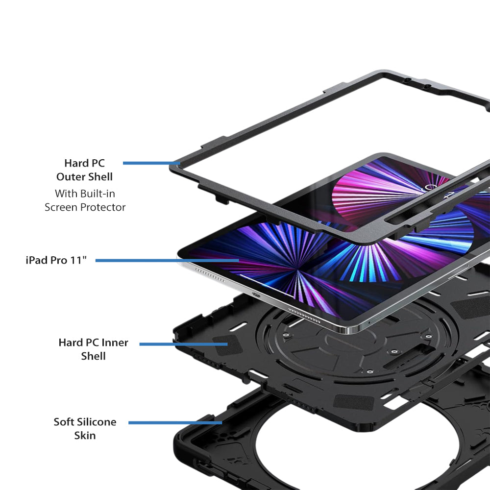 Strike Protector Case for Apple iPad Pro 11" (1st/2nd/3rd/4th Gen)