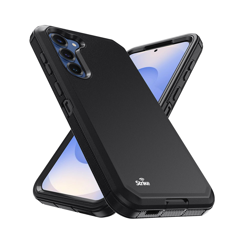 Strike Rugged Case for Samsung Galaxy S25 (Black)
