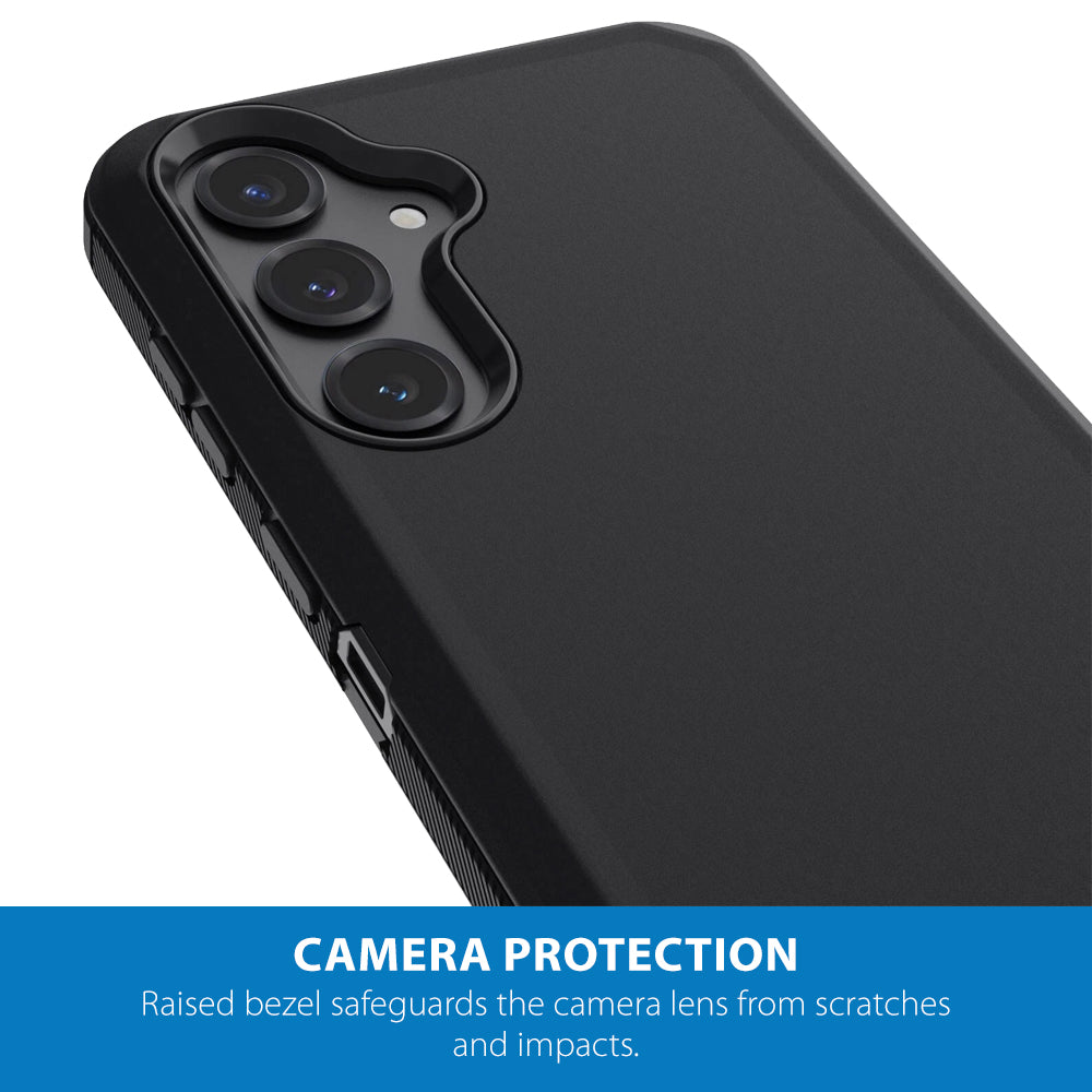 Strike Rugged Case for Samsung Galaxy S25+ (Black)