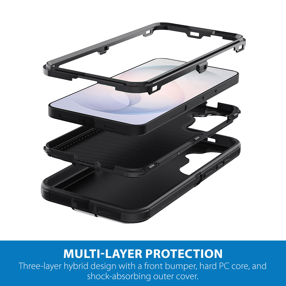 Strike Rugged Case for Samsung Galaxy S26 (Black)