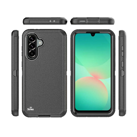 Strike Rugged Case for Samsung Galaxy A26 (Black)