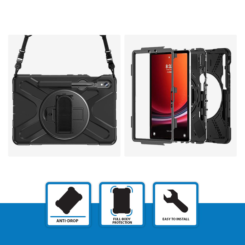 Strike Protector Case for Samsung Galaxy Tab S10 Lite/S10 FE/S9 FE/S9/S8/S7