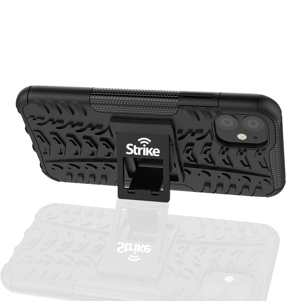Strike Rugged Phone Case for Apple iPhone 11 (Black)