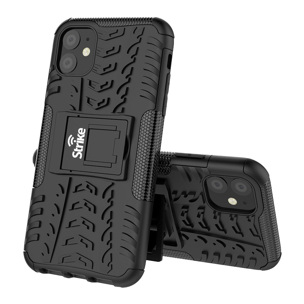 Strike Rugged Phone Case for Apple iPhone 11 (Black)