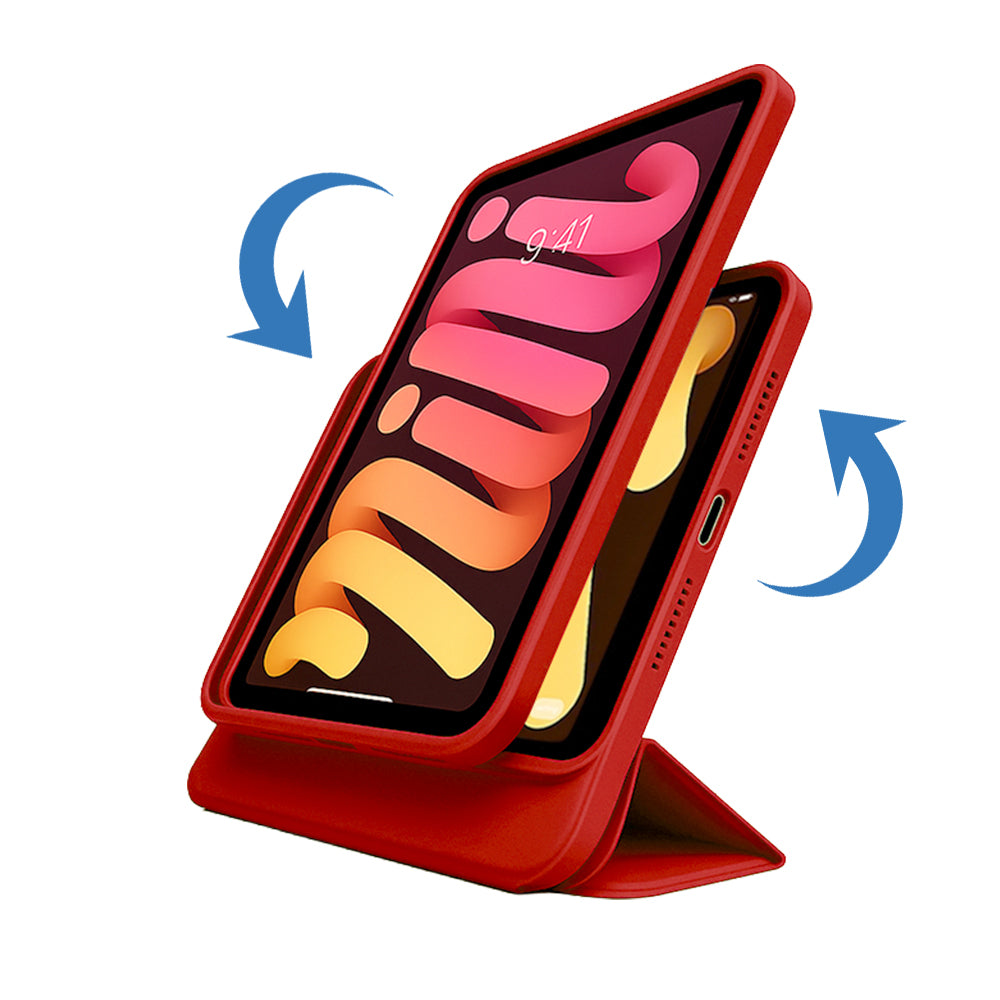 Strike EduCase Folio Protective Case for Apple iPad 11th/10th Gen (Red)