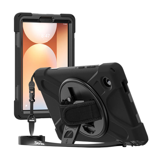 Strike Rugged Case with Hand Strap and Lanyard for Samsung Galaxy Tab A11