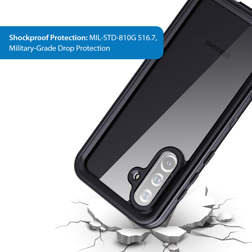 Strike Waterproof Case for Samsung Galaxy A36 (Black)