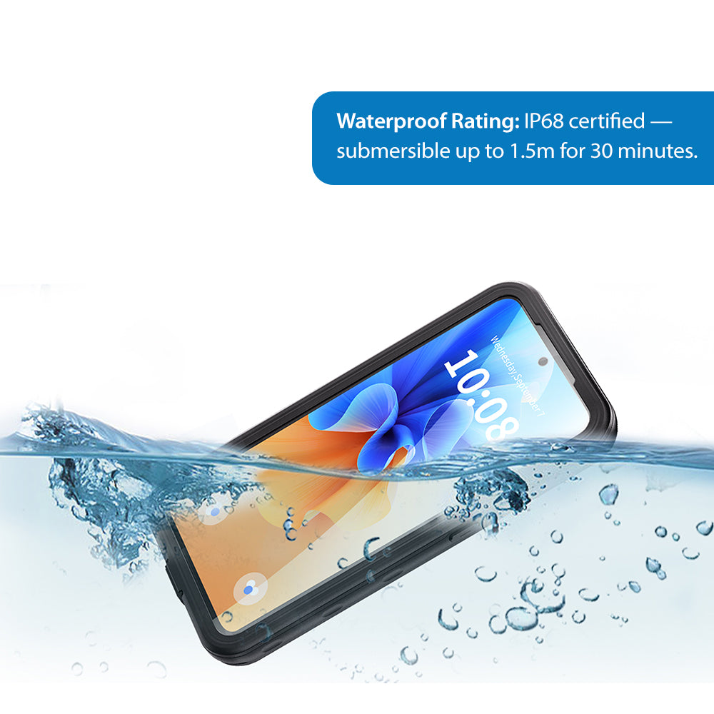 Strike Waterproof Case for Samsung Galaxy A56 (Black)
