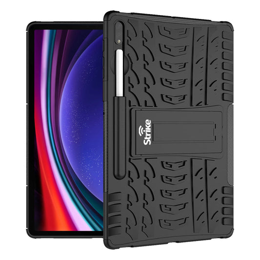 Strike Rugged Case for Samsung Galaxy Tab S10 FE/S9 FE (Black)